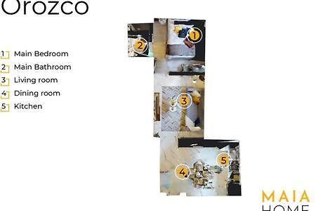 Orozco Maiahome-Polanco 1Br Close To Antara Mexico City Exterior photo